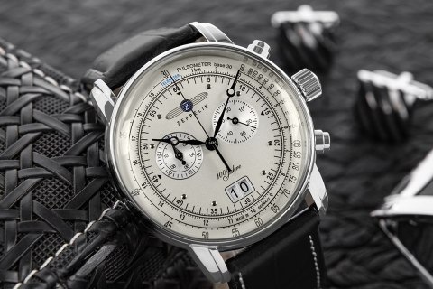 Zegarek Męski ZEPPELIN 100 Yahre 7690-1 + BOX