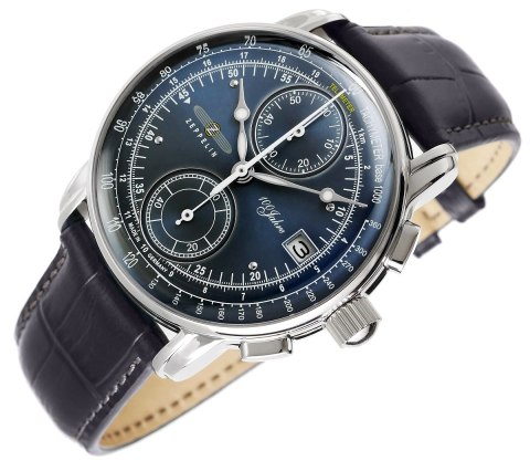 Zegarek Męski ZEPPELIN 100 Yahre Chronograph 8670-3 + BOX