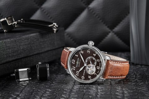 Zegarek Męski ZEPPELIN LZ127 Graf Automatic 7666-4 + BOX