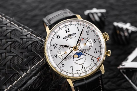 Zegarek Męski ZEPPELIN LZ129 Hindenburg 7038-1 + BOX