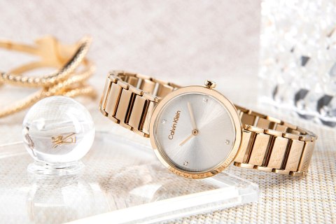 Zegarek Damski CALVIN KLEIN Minimalistic T Bar 25200140 + BOX