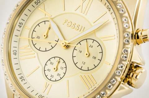 Zegarek Damski FOSSIL Modern Courier Chronograph BQ3378 + BOX