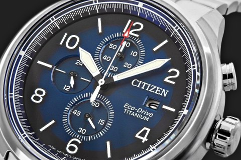 Zegarek Męski CITIZEN Super Titanium Eco-Drive CA0810-88L + BOX