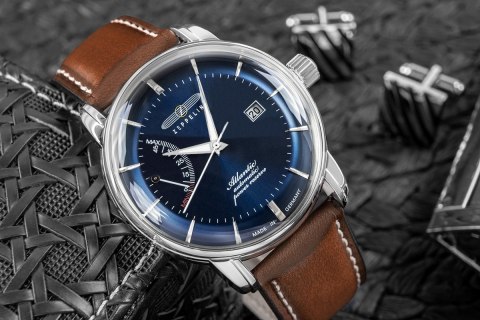 Zegarek Męski ZEPPELIN Atlantic Automatic Power Reserve 8462-3 + BOX