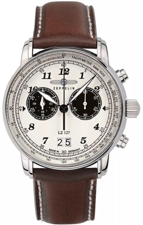 Zegarek Męski ZEPPELIN Graf Chronograph LZ 127 + BOX