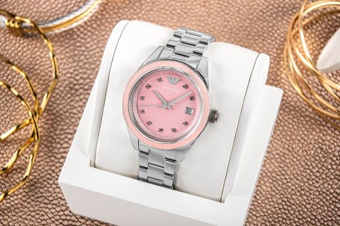 Zegarek Damski EMPORIO ARMANI Leo AR11546 + BOX