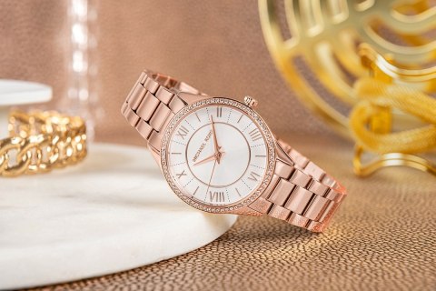 Zegarek Damski Michael Kors Lauryn + biżuteria MK4850SET + BOX
