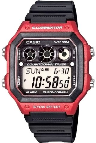 Zegarek Męski CASIO AE-1300WH-4AVDF + BOX