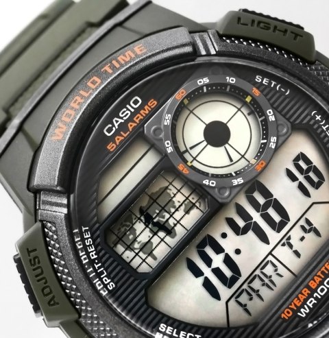 Zegarek Męski CASIO AE-1000W-3AVDF + BOX