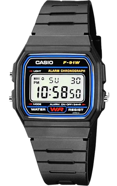 Zegarek Męski CASIO F-91W-1DG