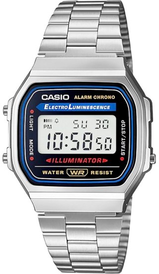 Zegarek Męski CASIO VINTAGE A168WA-1WDF + BOX