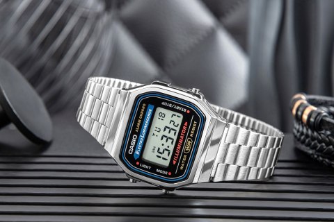 Zegarek Męski CASIO VINTAGE A168WA-1WDF + BOX