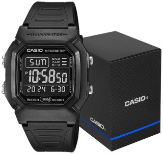 Zegarek Męski CASIO W-800H-1BVES + BOX