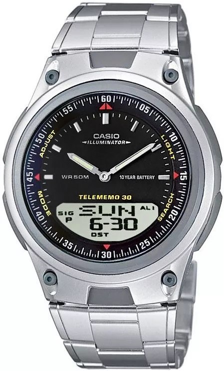 Zegarek Męski CASIO DUAL AW-80D-1AVDF + BOX