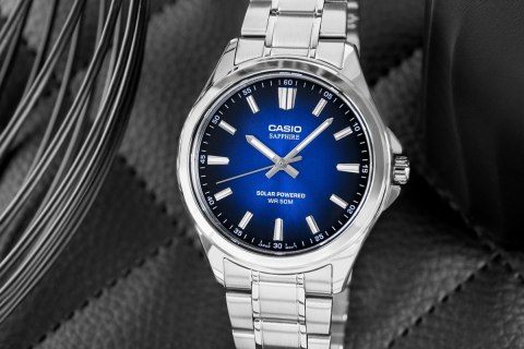 Zegarek Męski CASIO Solar MTS-RS100D-2AVDF + BOX