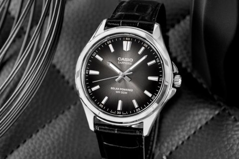 Zegarek Męski CASIO Solar MTS-RS100L-1AVDF + BOX
