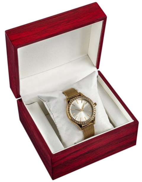 Pudełko na zegarek drewniane machoń PDR-1