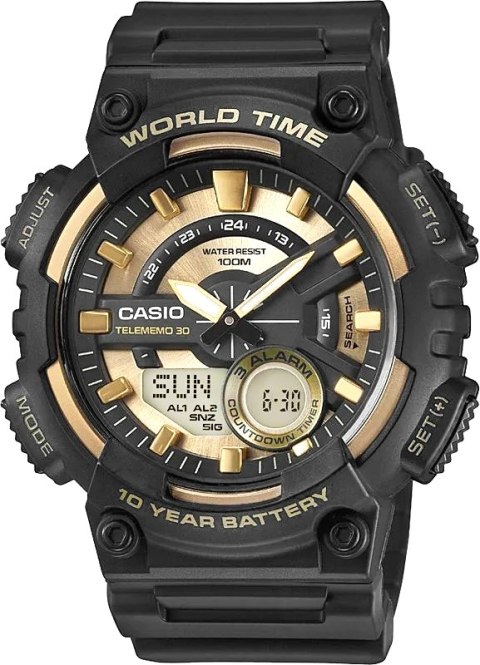 Zegarek Męski CASIO AEQ-110BW-9AVDF + BOX