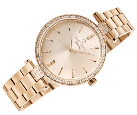 Zegarek Damski Giewont Sapphire Różowe Złoto GW9890-B3