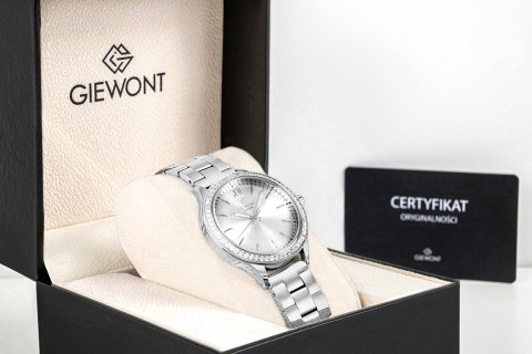 Zegarek Damski Giewont Sapphire Srebrny GW1140-B1