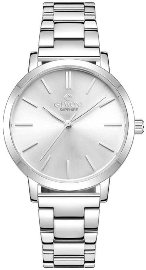 Zegarek Damski Giewont Sapphire Srebrny GW2360-B1