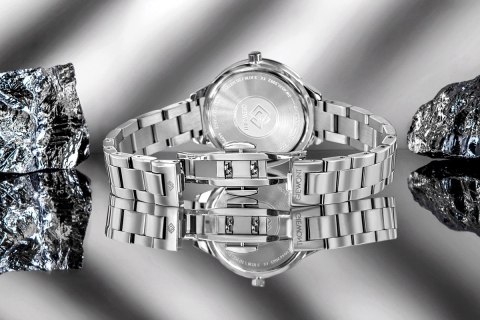 Zegarek Damski Giewont Sapphire Srebrny GW2720-B1