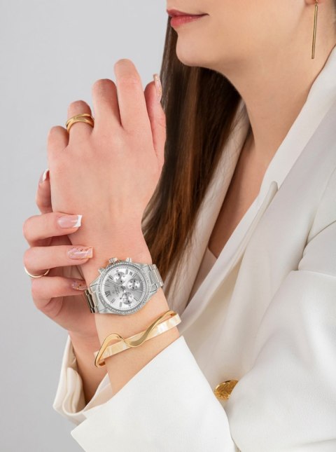 Zegarek Damski Giewont Sapphire Srebrny GW3670-B1