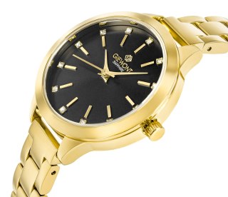 Zegarek Damski Giewont Sapphire Złoto Czarny GW2720-B3