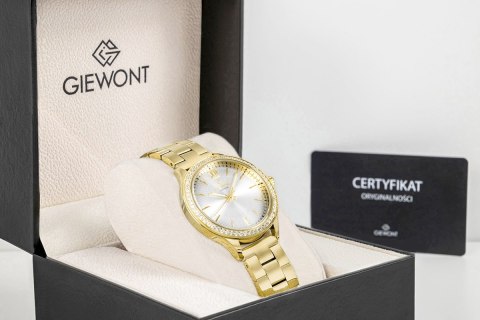 Zegarek Damski Giewont Sapphire Złoto Srebrny GW1140-B2