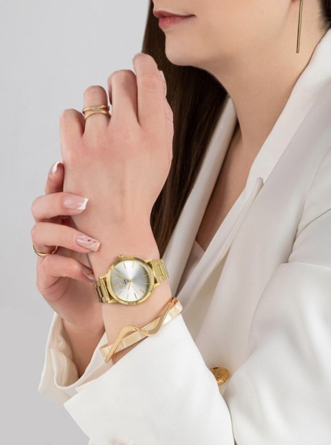 Zegarek Damski Giewont Sapphire Złoto Srebrny GW2360-B2