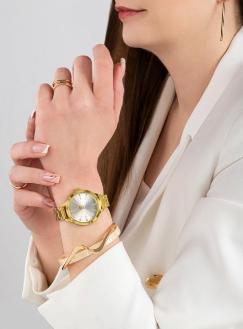 Zegarek Damski Giewont Sapphire Złoto Srebrny GW2720-B2