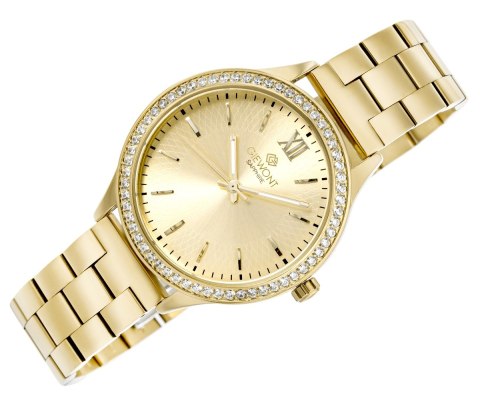 Zegarek Damski Giewont Sapphire Złoty GW1140-B3