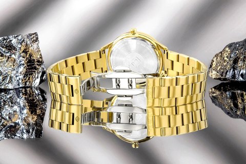 Zegarek Damski Giewont Sapphire Złoty GW1140-B3