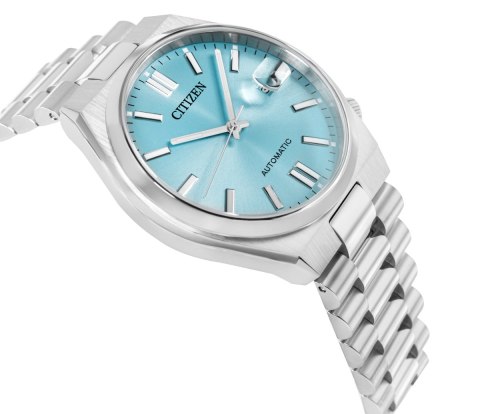 Zegarek Męski CITIZEN Tsuyosa Sapphire Mechanical NJ0151-88M + BOX