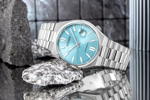Zegarek Męski CITIZEN Tsuyosa Sapphire Mechanical NJ0151-88M + BOX