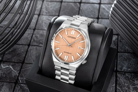 Zegarek Męski CITIZEN Tsuyosa Sapphire Mechanical NJ0159-86Z + BOX