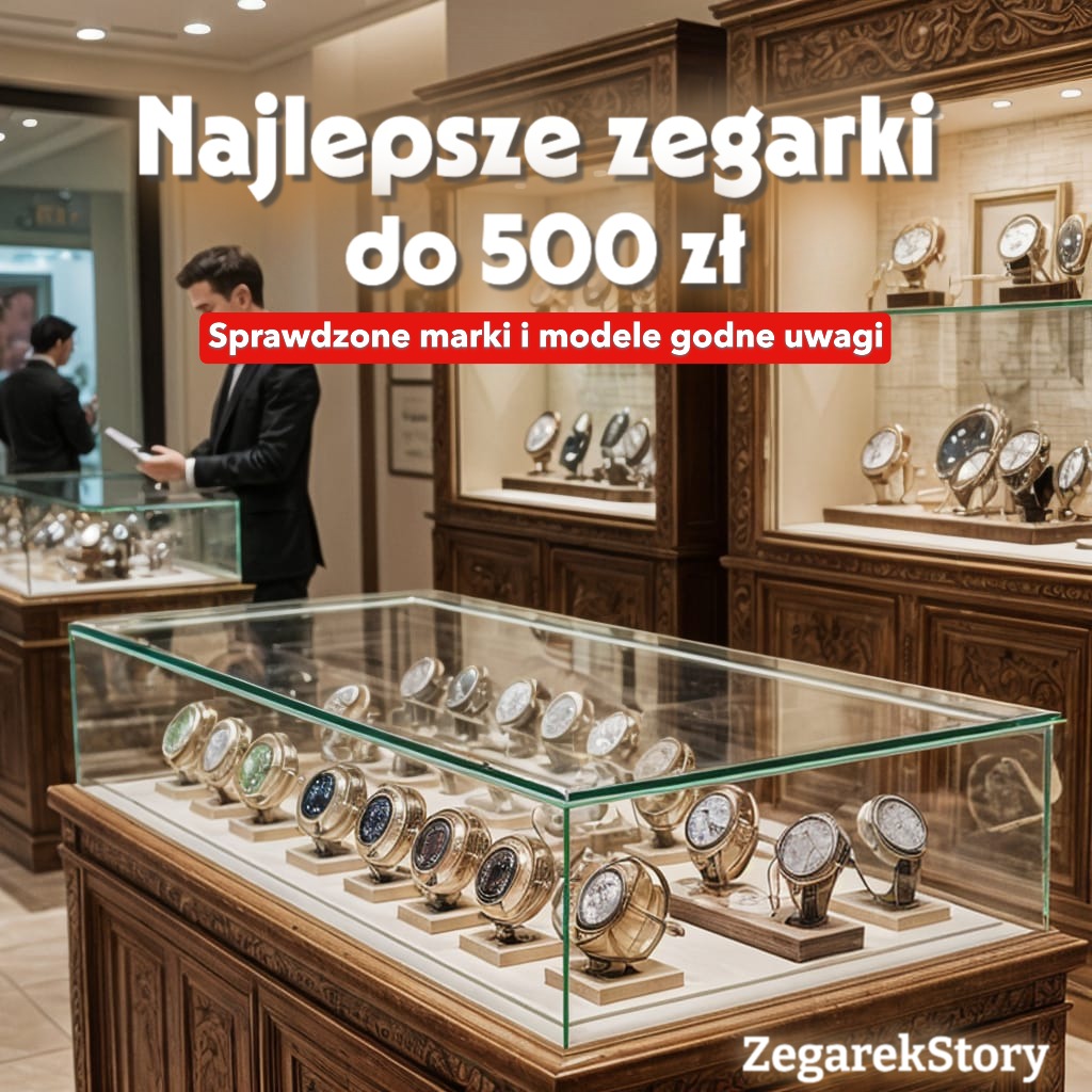 Najlepsze zegarki do 500 zł – sprawdzone marki i modele warte uwagi