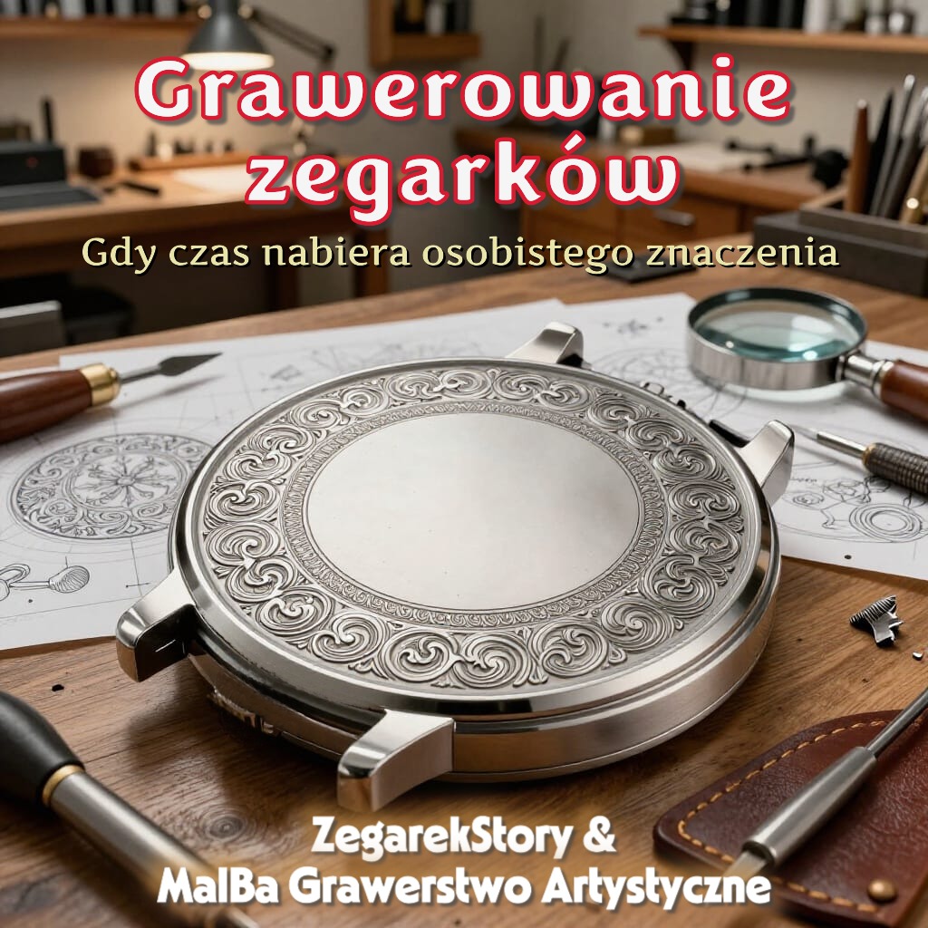 Grawerowanie zegarków – gdy czas nabiera osobistego znaczenia