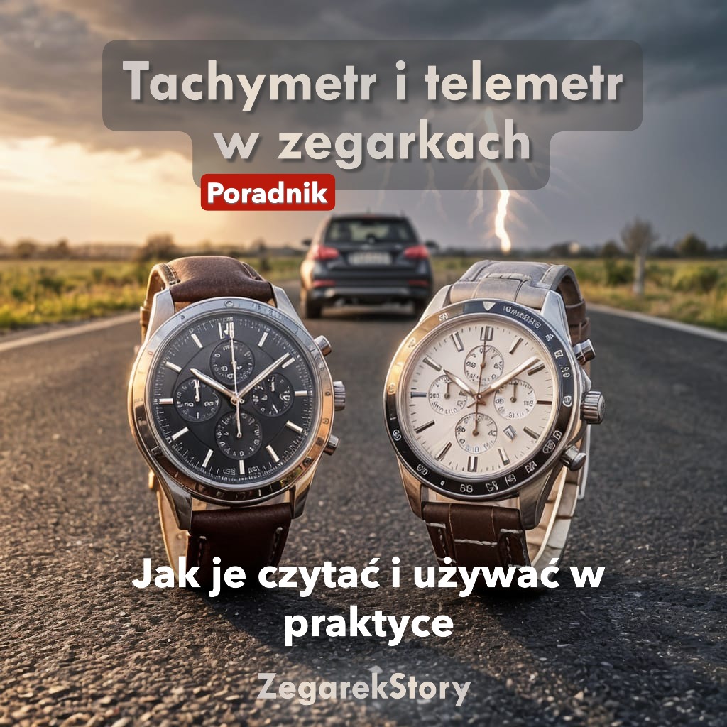 Tachymetr i telemetr w zegarkach – jak je czytać i używać w praktyce
