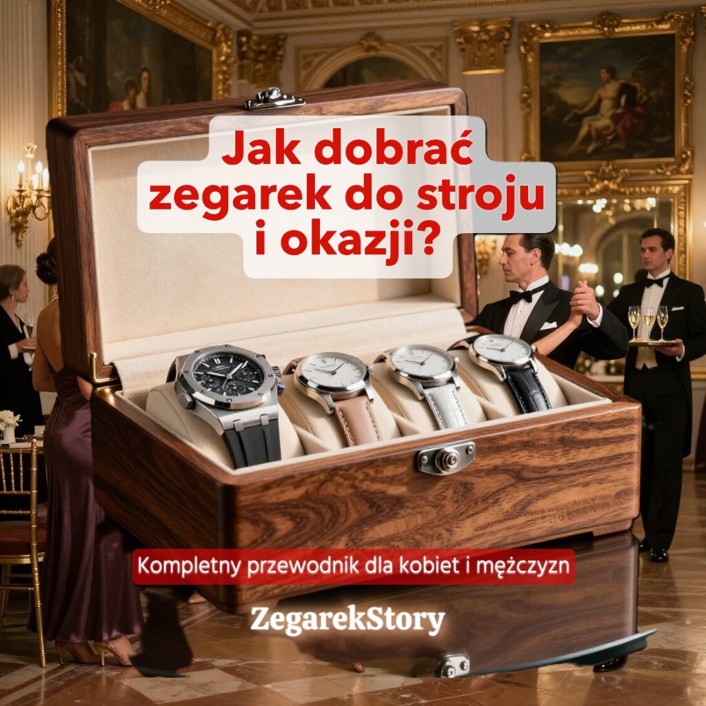 Jak dobrać zegarek do stroju i okazji? Kompletny przewodnik dla kobiet i mężczyzn