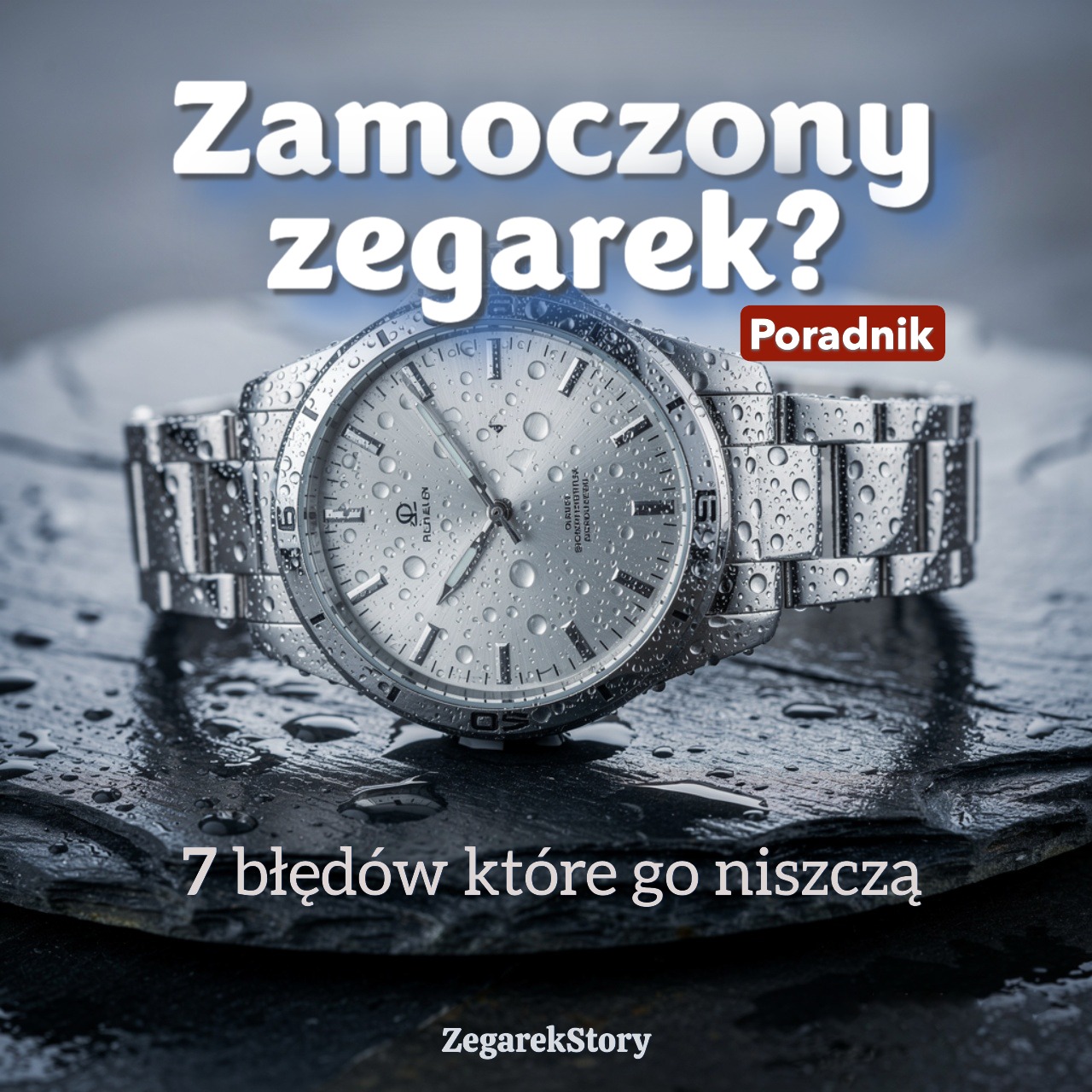 Zegarek po kontakcie z wodą – czego nigdy nie robić? Kompletny poradnik